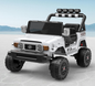 SaveJoy 24V 2 Seater Ride on Toys for Toddlers, TOYOTA FJ Electricos Cars for Kids with Remote Control