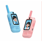 SaveJoy Video Walkie Talkie Toys for Kids,2 Pack Rechargeable Video Intercom with Switchable Dual Cameras,Long Range,Interactive Chat with Photos, Music & Voice Message for Boys Girls Ages 3-12